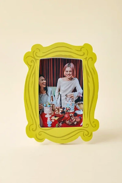 Urban Outfitters Friends 4" X 6" Picture Frame In Yellow At  In Green