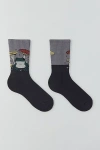 URBAN OUTFITTERS FROG CREW SOCK IN GREY, MEN'S AT URBAN OUTFITTERS