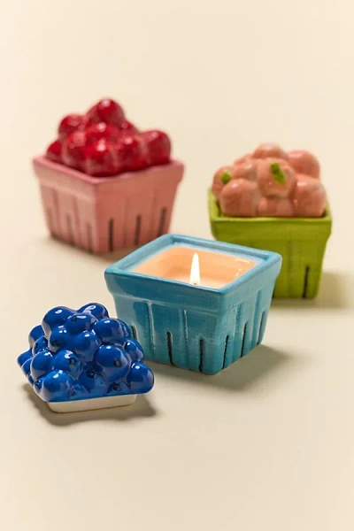 Urban Outfitters Fruit Basket 2 oz Scented Candle In Aperol Spritz Sorbet At