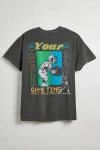 URBAN OUTFITTERS GAME TIME TEE IN CHARCOAL, MEN'S AT URBAN OUTFITTERS