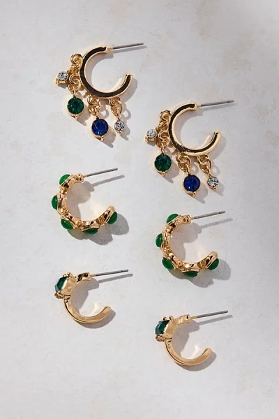 Urban Outfitters Garland Statement Hoop Earring Set In Gold, Women's At