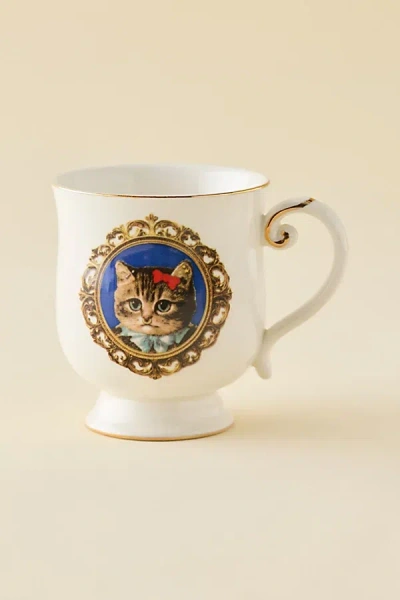 Urban Outfitters Gilded Graphic Ceramic Mug In Assorted At