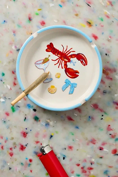 Urban Outfitters Graphic Printed Ashtray In Hamptons At  In Hamptons