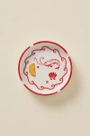 Urban Outfitters Graphic Printed Ashtray In Shrimp At  In Red