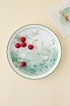 Urban Outfitters Graphic Printed Ceramic Dinner Plate In Goose At