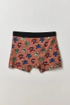 Urban Outfitters Grateful Dead Bear Pattern Boxer Brief In Brown, Men's At  In Brown