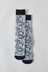 Urban Outfitters Grateful Dead Dancing Skeletons Crew Sock In Grey, Men's At  In Gray