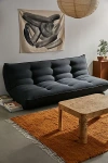 Urban Outfitters Greta Xl Sleeper Sofa In Black At