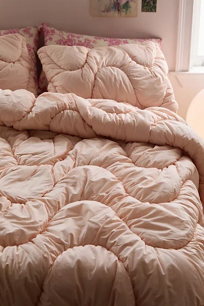 Urban Outfitters Gwendolyn Puffy Comforter In Sherbert At  In Neutral