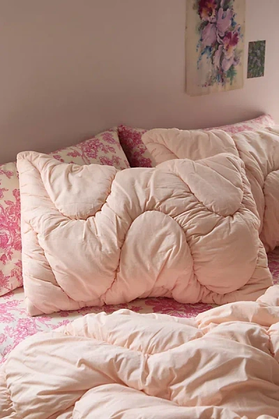 Urban Outfitters Gwendolyn Puffy Sham Set In Sherbert At  In Neutral