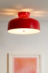 Urban Outfitters Harper Flush Mount Light In Red At