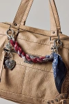 Urban Outfitters Heart Charm Bandana Bag Chain In Assorted, Women's At  In Multi