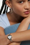Urban Outfitters Heart Linked Watch In Silver, Women's At