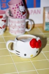 URBAN OUTFITTERS HELLO KITTY 3D RED BOW 22 OZ MUG IN WHITE AT URBAN OUTFITTERS