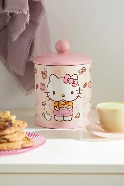Urban Outfitters Hello Kitty Apples Snack Jar In Apples And Cinnamon At  In Pink