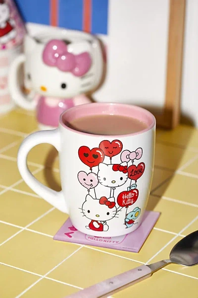 Urban Outfitters Hello Kitty Balloon Mug In White At