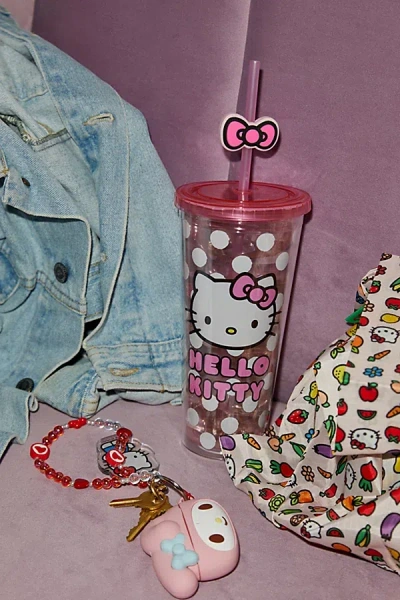 Urban Outfitters Hello Kitty Carnival Tumbler In Pink At