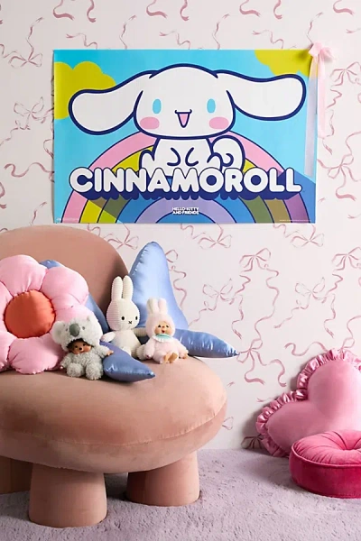 Urban Outfitters Hello Kitty Cinnamoroll Poster At  In Pink