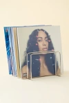Urban Outfitters Helly Metal Vinyl Storage Rack In Chrome At  In Gold