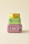 Urban Outfitters Hit The Road Suitcase Shape Ceramic Stash Box In Yellow At  In Multi
