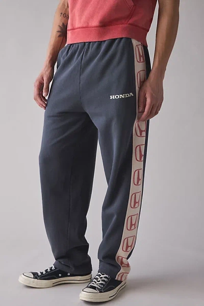 Urban Outfitters Honda Racing Blocked Thermal Sweatpant In Black, Men's At