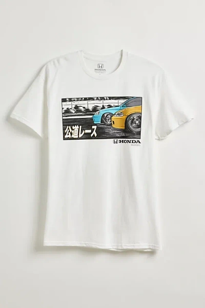 Urban Outfitters Honda Street Race Tee In White, Men's At