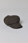 Urban Outfitters Houndstooth Newsboy Hat In Neutral Pattern, Women's At