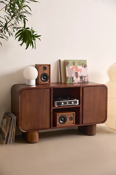 Urban Outfitters Huron Low Media Console In Brown At