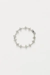 URBAN OUTFITTERS ICED POINTED CHAIN BRACELET IN SILVER, MEN'S AT URBAN OUTFITTERS