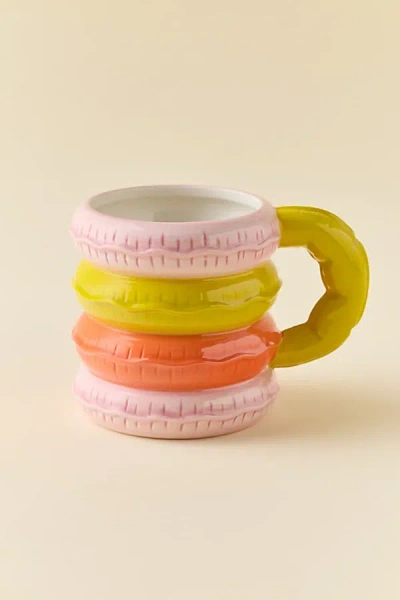 Urban Outfitters Inflatable Tube Pool Floatie Ceramic Mug In Pink At