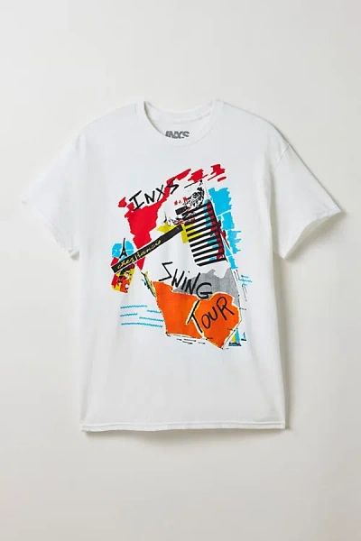 Urban Outfitters Inxs Swing Tour Graphic Tee In White, Men's At