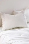 Urban Outfitters Isabelle Balloon Sham Set In White At