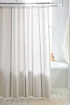 Urban Outfitters Ivy Striped Patterned Shower Curtain In Cream At