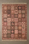 Urban Outfitters Izzy Tile Printed Rug In Red At