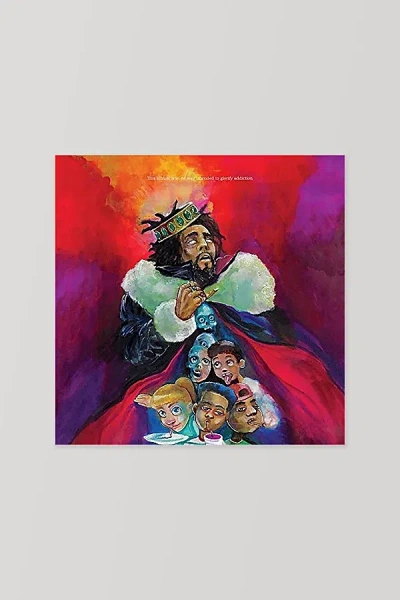 Urban Outfitters J. Cole - Kod Lp In Black At