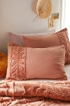 Urban Outfitters Jackie Tufted Sham Set In Maple Sugar At