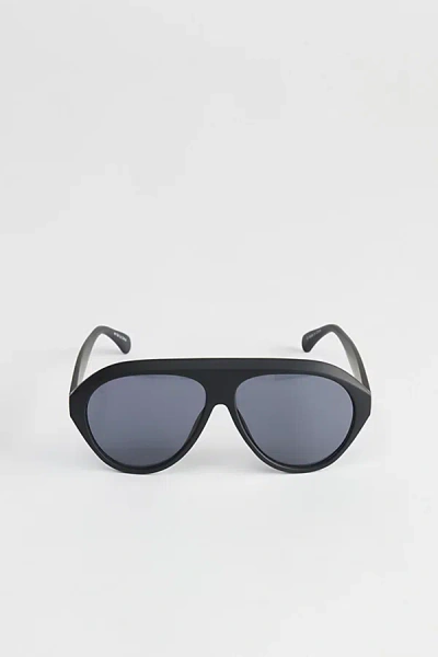 Urban Outfitters Jacob Plastic Aviator Sunglasses In Black, Men's At  In Blue
