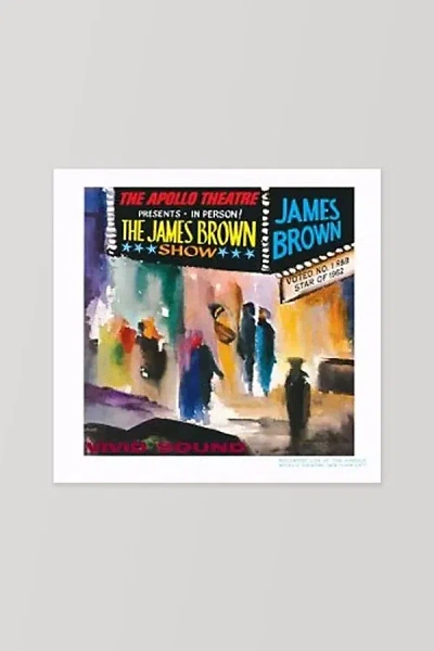 Urban Outfitters James Brown - Live At The Apollo Lp In Black At