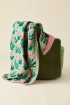 Urban Outfitters Jasmine Cotton Seed Stitch Quilted Throw Blanket In Brighton Cat At  In Multi