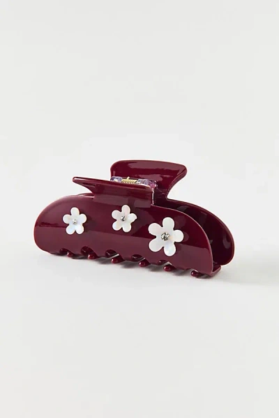 Urban Outfitters Jaxie Icon Claw Clip In Maroon, Women's At  In Burgundy