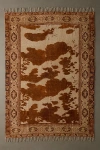 Urban Outfitters Jaya Animal Digital Printed Chenille Rug In Black/white At  In Brown