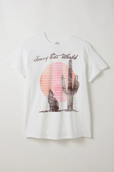 Urban Outfitters Jimmy Eat World Graphic Tee In White, Men's At