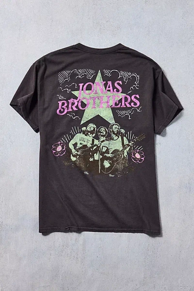 Urban Outfitters Jonas Brothers Graphic Tee In Black, Men's At