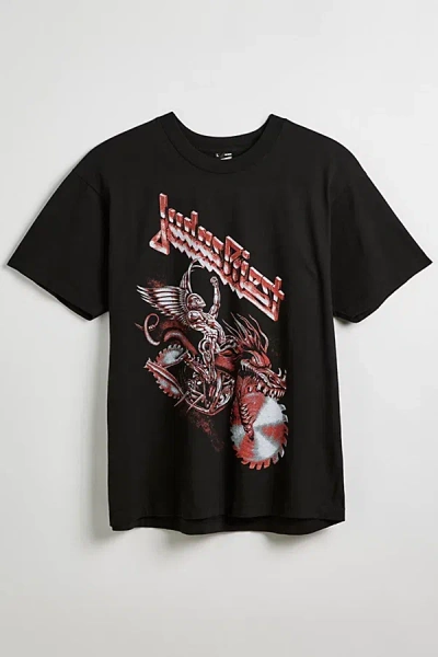 Urban Outfitters Judas Priest Painkiller Tee In Pirate Black, Men's At