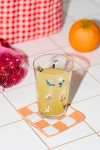 Urban Outfitters Jules Juice Glass In Sticker At  In Yellow