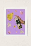 Urban Outfitters Julia Walck Spring Cleaning Art Print At  In Multi