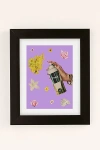 Urban Outfitters Julia Walck Spring Cleaning Art Print In Modern Black At  In Purple