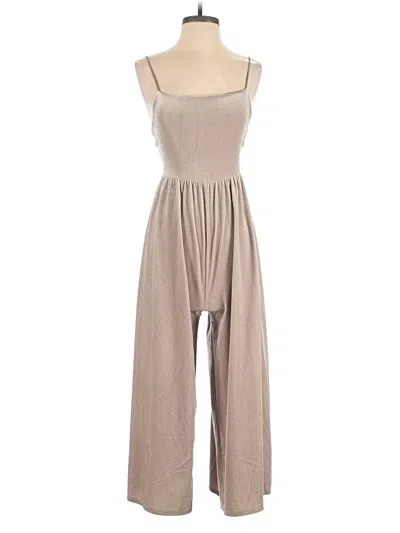 Pre-owned Urban Outfitters Jumpsuit In Tan