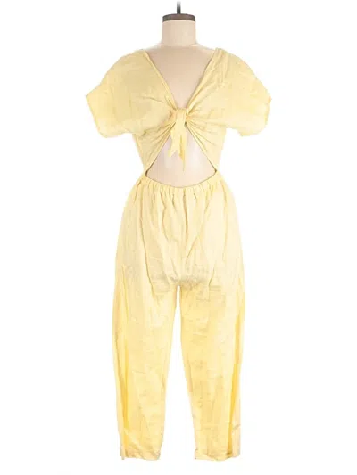 Pre-owned Urban Outfitters Jumpsuit In Yellow