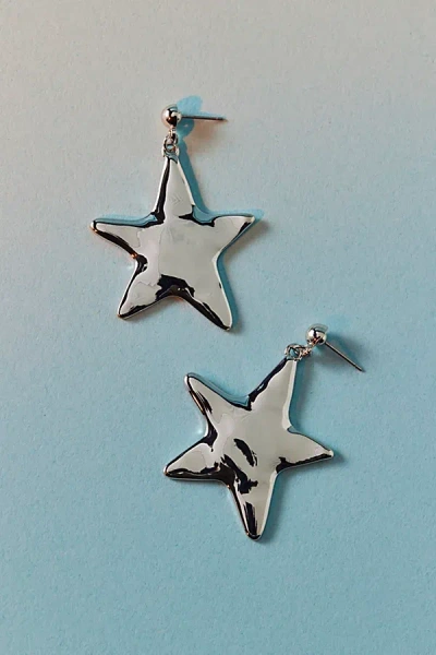 Urban Outfitters Jupiter Star Post Earring In Silver, Women's At